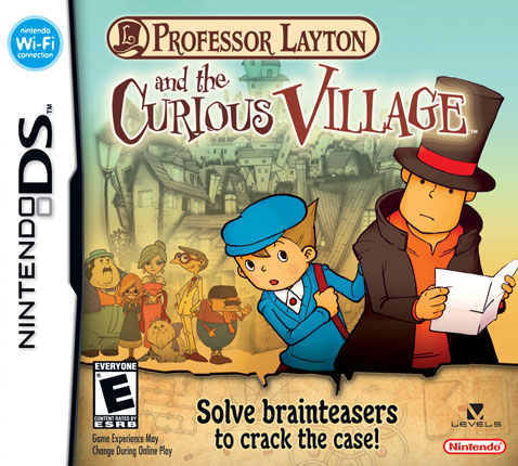 Professor Layton and the Curious Village boxart